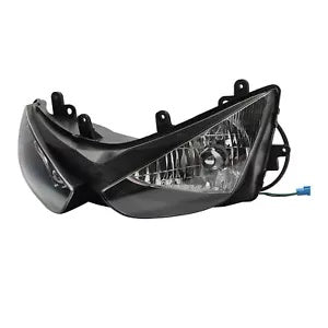 fsmotouk Front Headlight Headlamp Assembly Fit For Kawasaki Ninja ZX6R ZX636 2005 2006 US