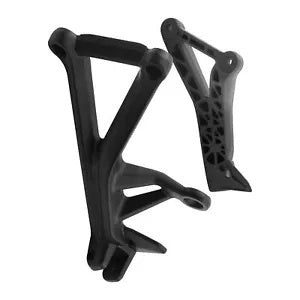 fsmotouk Rear Passenger Foot Pegs Pedal Brackets Fit For Ducati Monster 1200 S 2019-2021