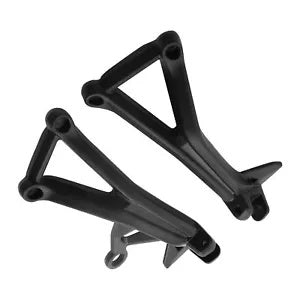 fsmotouk Rear Passenger Foot Pegs Pedal Brackets Fit For Ducati Monster 1200 S 2019-2021