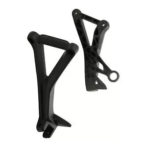 fsmotouk Rear Passenger Foot Pegs Pedal Brackets Fit For Ducati Monster 1200 S 2019-2021