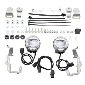 fsmotouk LED Fog Lights & Install Kits Fit For Honda Goldwing 1800 GL1800 2018-2023 US