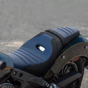 fsmotouk Black Blue Driver Passenger Seat Fit For Indian Scout 2015-2024 Sixty 2016-2024