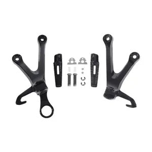 fsmotouk Rear Passenger Foot Pegs Footrest Bracket Set Fit For Suzuki GSXR1000 2017-2022