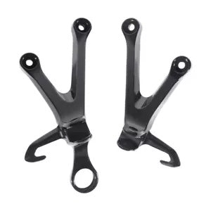 fsmotouk Rear Passenger Foot Pegs Footrest Bracket Set Fit For Suzuki GSXR1000 2017-2022