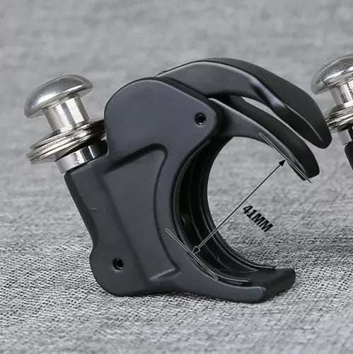 fsmotouk Black Windshield Windscreen 41mm Clamps Fit For Harley Softail FXSTB 1988-2013