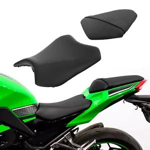 fsmotouk Driver Rider & Passenger Seat Fit For Kawasaki Ninja 300 EX300 2013-2017