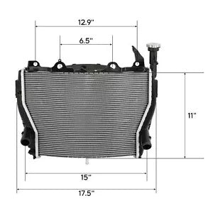 fsmotouk Aluminum Radiator Cooler Cooling Fit For BMW S1000RR S 1000 RR 2009-2018