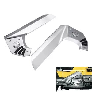 fsmotouk Chrome Fairing Frame Covers Fit For Honda Goldwing GL1800 2001-2017 F6B 13-17