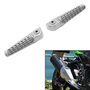 fsmotouk Rear Passenger Footpegs Footrest Fit For Kawasaki Z400 2019-2023 Z900 2019-2024