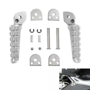 fsmotouk Rear Passenger Footrests Foot Pegs Fit For Ducati Monster 696 796 2009-2014