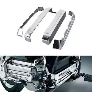 fsmotouk Lighting Valve Cover Fit For Honda Goldwing GL1800 2001-2017 Valkyrie 2014-2015