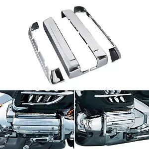 fsmotouk Lighting Valve Cover Fit For Honda Goldwing GL1800 2001-2017 Valkyrie 2014-2015