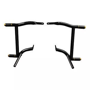 fsmotouk Rear Saddlebag Support Guards Rails Fits For Harley Touring Models 2009-2024