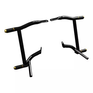 fsmotouk Rear Saddlebag Support Guards Rails Fits For Harley Touring Models 2009-2024