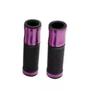 fsmotouk Motorcycle Universal 7/8" Handlebar Handle Grips Fit For Honda Kawasaki Suzuki