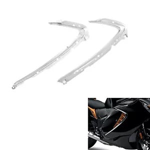 fsmotouk Chrome Front Side Cowlings Fairing Fit For Suzuki Hayabusa GSX1300R 2022-2024