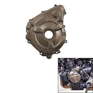 fsmotouk Left Engine Stator Cover Crankcase Fits For Yamaha FZ07 2015-2017 MT07 2015-2020