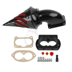 fsmotouk Cone Spike Air Cleaner Kit Fit For Kawasaki Vulcan 1500 Mean Streak 2002-2009 US