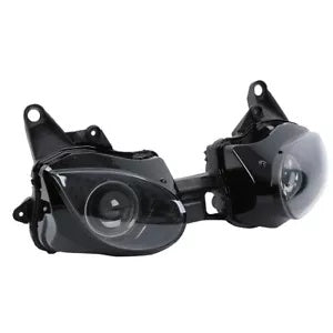 fsmotouk Front Headlight Head Lamp Assembly Fit For Kawasaki Ninja ZX-6R ZX6R 2007 2008