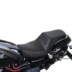 fsmotouk Driver Passenger 2Up Seat Fit For Harley Dyna Street Bob FXD 2006-2017