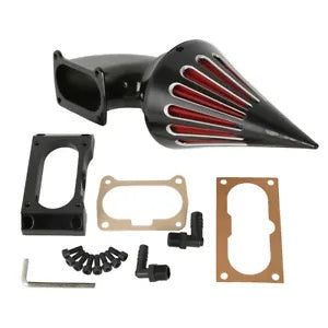 fsmotouk Black Spike Air Cleaner Kit Filter Fit For Kawasaki Vulcan VN 2000 2004-2010 US