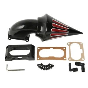 fsmotouk Black Spike Air Cleaner Kit Filter Fit For Kawasaki Vulcan VN 2000 2004-2010 US