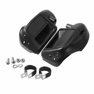 fsmotouk Matte Black Lower Vented Legs Fairing Glove Box Fit For Harley Touring 14-23