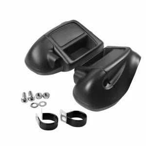 fsmotouk Matte Black Lower Vented Legs Fairing Glove Box Fit For Harley Touring 14-23