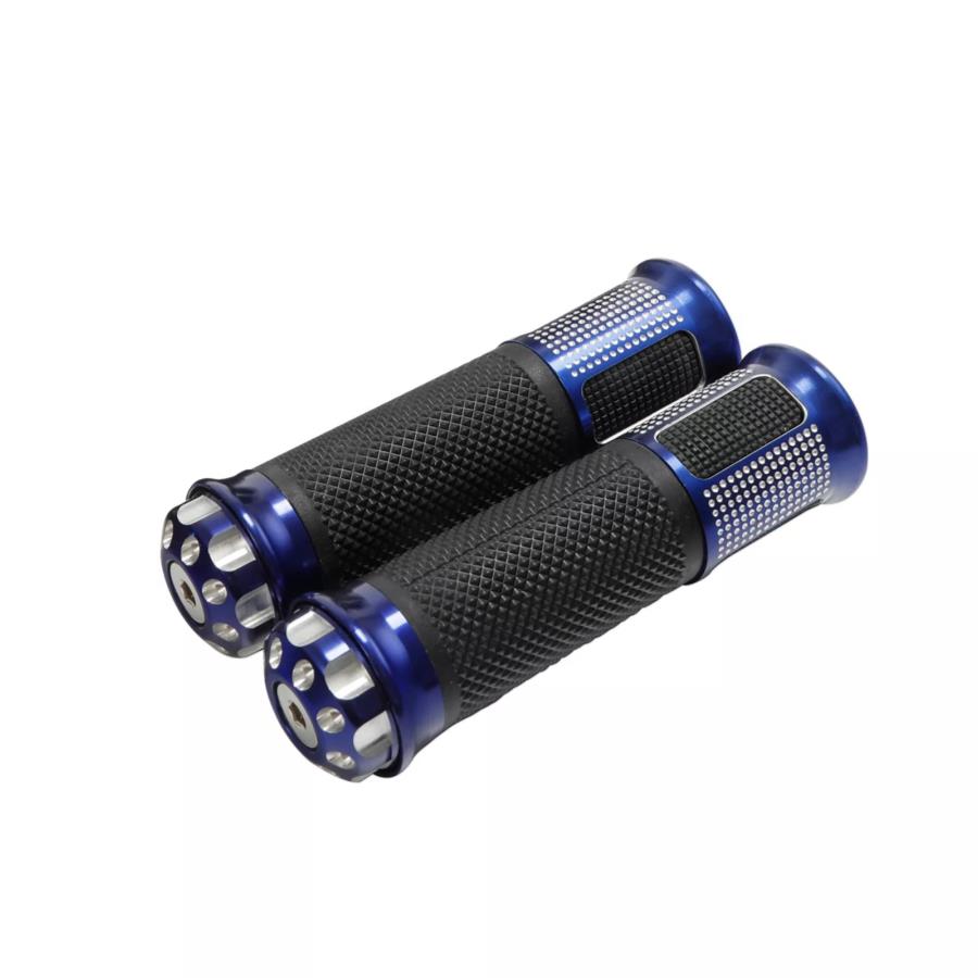 fsmotouk 7/8" Motorcycle Handlebar Hand Grips Fit For Yamaha V Star 650 1100 FZ1 FZ6R