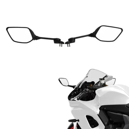 fsmotouk Black Side Rear View Mirrors Fit For Yamaha YZF-R7 YZFR7 YZF R7 2022-2024