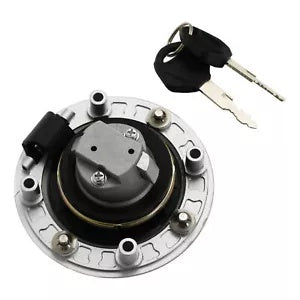 fsmotouk Fuel Tank Gas Cover Cap Key Fit For Suzuki GSXR750 2001-2003 GSXR1000 2001-2002