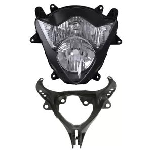 fsmotouk Headlight Upper Fairing Stay Bracket Fit For Suzuki GSX-R1000 GSXR1000 2005 2006