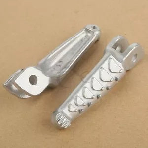 fsmotouk Motorcycle Silver Front Footrests Foot Pegs Fit For Ducati Panigale 899 1199