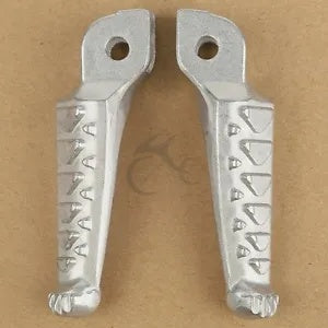 fsmotouk Motorcycle Silver Front Footrests Foot Pegs Fit For Ducati Panigale 899 1199