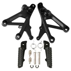 fsmotouk Front Footrests Foot Pegs Fit For Honda CBR600F4 1999-2000 CBR600F4i 2001-2006