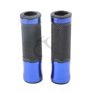 fsmotouk Motorcycle Hand Grips 7/8" Handlebar Bar Fit For Ducati Honda Suzuki Yamaha