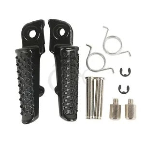 fsmotouk Front Footpegs Footrest Kit Fit For Honda CBR600RR 2003-2023 CBR1000RR 2004-2023