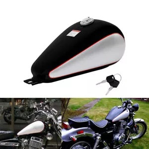 fsmotouk 3.4 Gallons Fuel Gas Tank Fit For Honda Rebel 250 CMX250 1985-2016