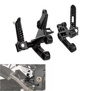 fsmotouk Front FootPegs Footrest Brackets Fit For Suzuki GSXR1000 GSX-R1000 2003-2004