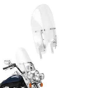 fsmotouk Clear Windshield Windscreen Fit For Harley Touring Road King Classic 1994-2023