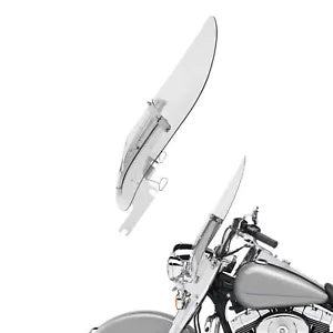 fsmotouk Clear Windshield Windscreen Fit For Harley Touring Road King Classic 1994-2023