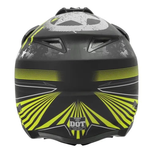 fsmotouk Motorcycle DOT Adult Full Face Helmet Off Road Dirt Bike Size M/L/XL/XXL US