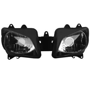 fsmotouk Black Front Headlight Headlamp Assembly Fit For Yamaha YZF-R1 YZFR1 1998 1999