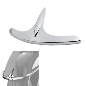 fsmotouk Front Fender Fairing Tip Trim Decoration Fit For Honda Goldwing GL1800 01-17