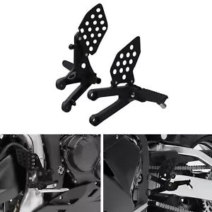 fsmotouk Front Driver Footpegs Pegs Bracket Fit For Honda CBR600RR CBR 600 RR 2007-2023