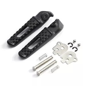 fsmotouk Rear Footrests Footpegs Peg Fit For Honda CBR1000RR 2004-2016 CBR600RR 2003-2023