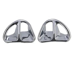 fsmotouk Chrome Fairing Air Intake Accents Fits For Honda Goldwing 1800 GL1800 2001-2010