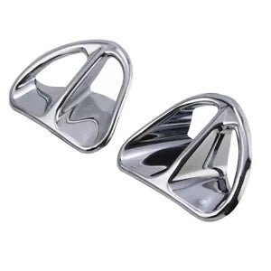 fsmotouk Chrome Fairing Air Intake Accents Fits For Honda Goldwing 1800 GL1800 2001-2010