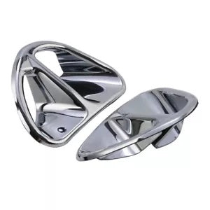 fsmotouk Chrome Fairing Air Intake Accents Fits For Honda Goldwing 1800 GL1800 2001-2010