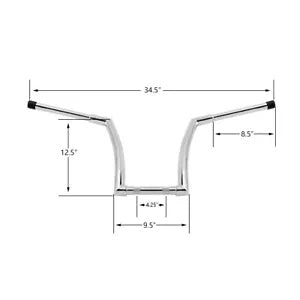 fsmotouk Handlebar Bars Fit For Victory Cross Roads 2010-2014 Hard Ball 2012-2013